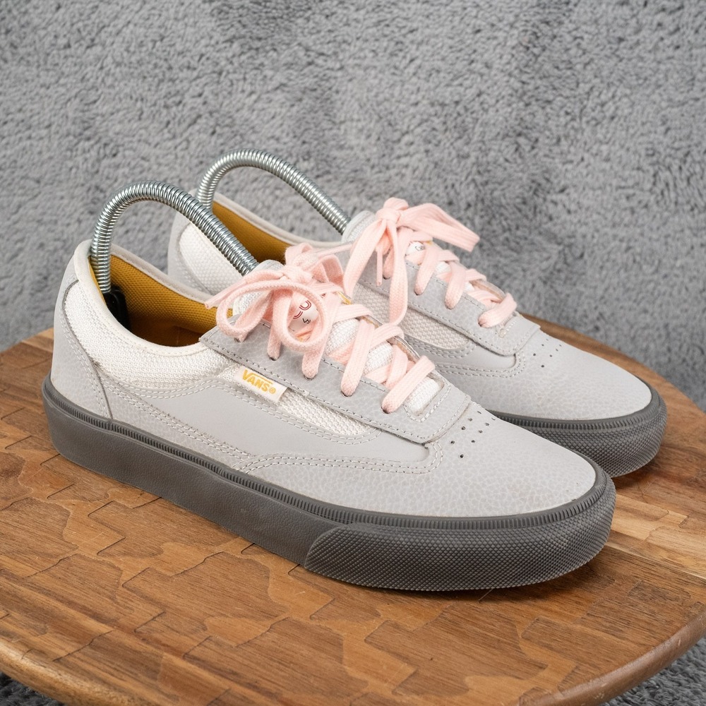 VANS Skate Curren Caples Grey‎ Yellow Shoes Men's Sz 6.5 Womens Sz 8 #500714
